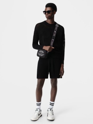 Amiri 22 Short Maglieria Uomo Nere | 435781-SFM