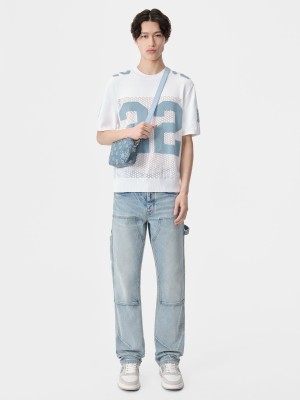 Amiri 22 Tee Maglieria Uomo Bianche | 986072-JOI