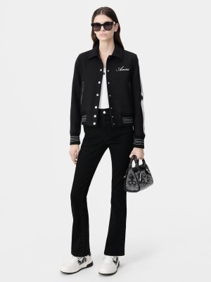 Amiri Bones Jacket Capispalla Donna Nere | 248590-OHC