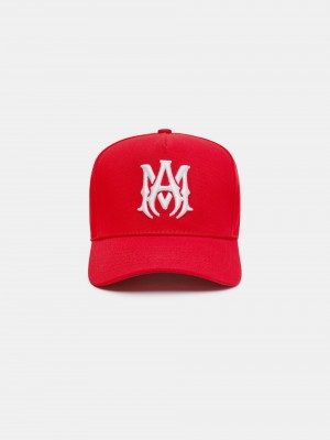 Amiri Full Canvas Ma Hat Cappelli Uomo Rosse | 398706-AKE