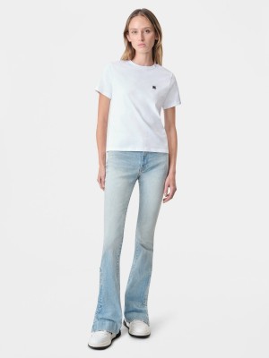 Amiri Kick Flare Denim Donna Indaco Chiaro | 842769-REM