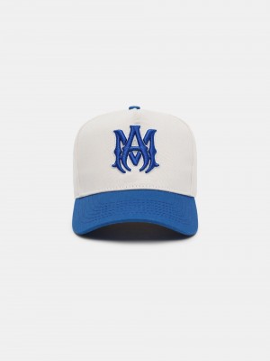 Amiri Ma Canvas Hat Cappelli Uomo Blu | 304215-XBP