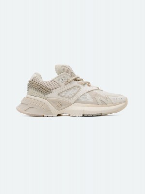Amiri Ma Runner Sneakers Donna Alabaster | 246093-KRP