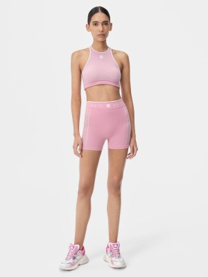 Amiri Ma Seamless Short Pantaloncini Donna Rosa | 157842-TND