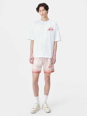 Amiri Resort Club Short Pantaloncini Uomo Rosewater | 039482-DXA
